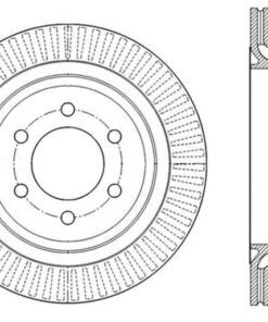 StopTech Slotted & Drilled Sport Brake Rotor