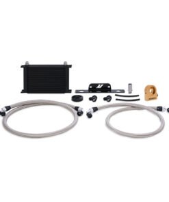 Mishimoto 10-15 Chevrolet Camaro SS Thermostatic Oil Cooler Kit - Black
