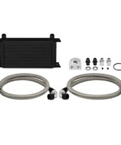Mishimoto Universal 19 Row Oil Cooler Kit - Black