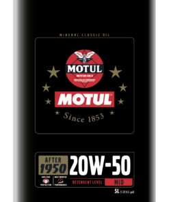 Motul 20W50 Classic Performance Oil - 4x5L - Case of 4