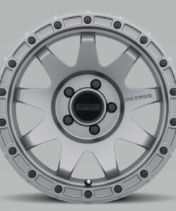 Method MR317 17x8.5 0mm Offset 5x5 71.5mm CB Matte Titanium Wheel