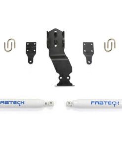 Fabtech 17-20 Ford Superduty 4WD Performance Dual Steering Stabilizer Kit