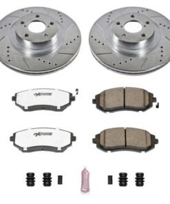 Power Stop 04-06 Subaru Baja Front Z26 Street Warrior Brake Kit
