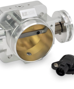 BLOX Racing Honda B/D/H/F Series Engines 70mm Silver Billet Throttle Body V2 / Includes TPS