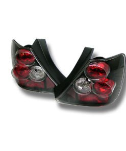 Spyder Honda Civic Si 03-05 Hatchback 3DR Euro Style Tail Lights Black ALT-YD-HC03-3D-BK