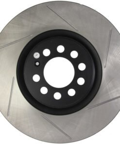 StopTech Power Slot 3/99-06 Audi TT/00-06 TT Quattro / 03-05 VW Golf GTi Left Front Slotted Rotor