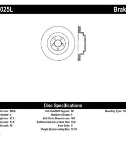 StopTech 06-07 Subaru Impreza WRX (Exc STi) Slotted & Drilled Left Rear Rotor