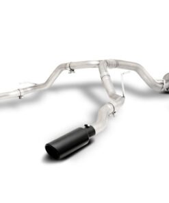 Gibson 21-22 Chevy Tahoe High Country 6.2L 4WD 2.5in Cat-Back Dual Split T409 SS Exhaust - Black