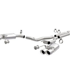 MagnaFlow SYS Cat-Back 2018 Ford Mustang GT 5.0L Competition Dual Exit Polished 4in Tips