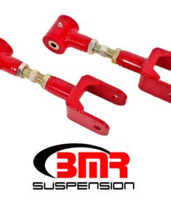 BMR 79-04 Fox Mustang Upper Control Arms On-Car Adj. (Polyurethane) - Red