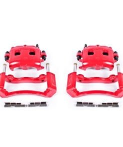 Power Stop 02-05 Dodge Ram 1500 Front Red Calipers w/Brackets - Pair
