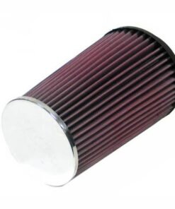 K&N Universal Chrome Filter 4 inch FLG / 5 3/8 inch Bottom / 4 1/2  inch Top / 8 inch Height