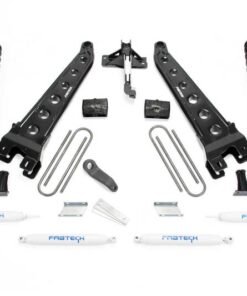 Fabtech 17-20 Ford F250/350 4WD Diesel 6in Radius Arm System w/Perf. Shocks