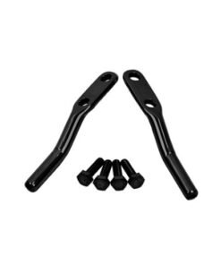 Kentrol 97-06 Jeep Wrangler TJ Door Strap Pins Pair - Powdercoat Black