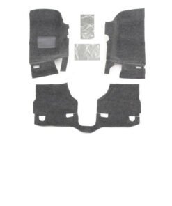 BedRug 2018+ Jeep JL 4 Door BedRug 3pc Front Floor Kit