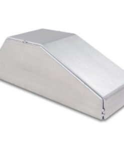 Vibrant I/C End Tank 3.5in Wide 11in Long 3.5in Tall Use w/ Horizontal I/C Core 12835 - 5052 Alum