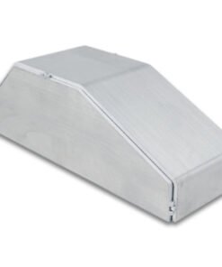 Vibrant I/C End Tank 3.25in Wide 9.25in Long 3in Tall Use w/ Horizontal I/C Core 12831 - 5052 Alum