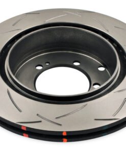 DBA 03-05 Evo 8/9 Rear Slotted 4000 Series Rotor