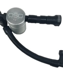 J&L 11-17 Ford Mustang GT (w/Roush/VMP S/C) Passenger Side Oil Separator 3.0 - Clear Anodized