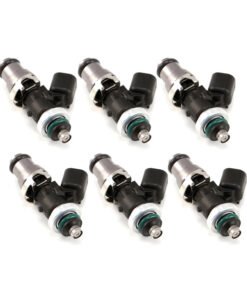 Injector Dynamics 1700cc Injectors-48mm Length-14mm Top - 14mm Low O-Ring (R35 Low Spacer)(Set of 6)