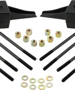 Pro Comp 62246 4" Rear Lift Block w/ U-Bolt Kit for 2011-2018 Ford F-250 & F-350