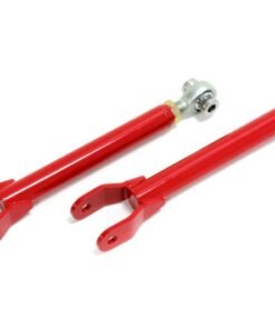 BMR 10-15 5th Gen Camaro Trailing Arms Rear w/ Single Adj. Rod Ends - Red