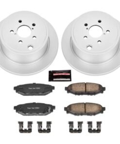 Power Stop 13-16 Subaru BRZ Rear Z17 Evolution Geomet Coated Brake Kit