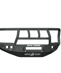 Road Armor 19-20 Ram 2500 Stealth Front Bumper w/Titan II Guard/6 Sensor Holes - Tex Blk