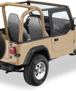 Bestop 53120-15 Black Denim Fabric Door Skins for 1988-1995 Jeep Wrangler YJ