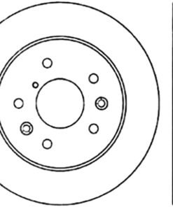 StopTech 86-92 Mazda RX-7 Slotted & Drilled Right Rear Rotor
