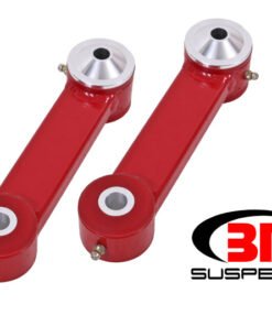 BMR 15-17 S550 Mustang Rear Lower Control Arms Vertical Link (Polyurethane) - Red