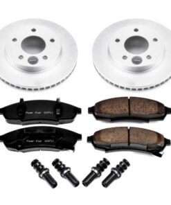 Power Stop 87-94 Oldsmobile Cutlass Cruiser Front Z17 Evolution Geomet Coated Brake Kit