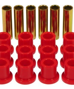 Prothane 57-72 Ford F100/F150 Rear Spring & Shackle Bushings - Red