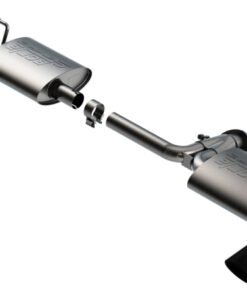 Borla 19-21 Mazda 3 Hatchback 2.0/2.5L NA S-Type Axle-back Black Chrome Tips