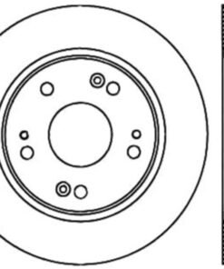 Stoptech 08-10 Honda Accord EX/EX-L/LX/LX-P/LX+ Rear Perf CRYO Rotor