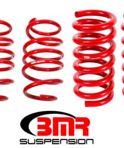 BMR 15-17 S550 Mustang Handling Version Lowering Springs (Set Of 4) - Red