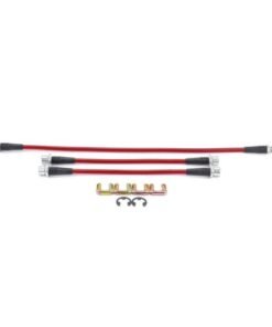 Power Stop 00-06 Toyota Tundra Front & Rear SS Braided Brake Hose Kit