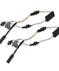 AlphaRex 19-22 Dodge Ram 2500/3500 Stock LED Tail Light to AlphaRex Tail Light Converters - Pair