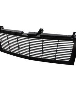 Xtune Chevy Silverado 1500/2500/3500 99-02 Horizontal Front Grille Black GRI-SP-CS99-CT-H-BK