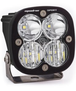 Baja Designs Squadron Sport Driving/Combo Pattern Black LED Light Pod - Clear