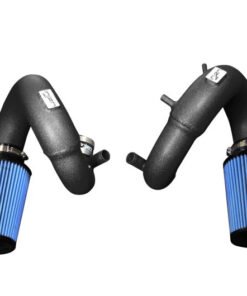 Injen 18-20 Kia Stinger 3.3L Twin Turbo Wrinkle Black Short Ram Air Intake