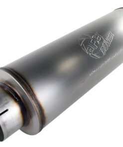 aFe MACHForce XP Exhausts Mufflers SS-409 EXH Muffler 5 ID In/Out 8 Dia