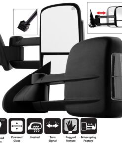 Xtune Dodge Ram 02-09 L&R Manual Extendable Manual Adjust Mirror MIR-DRAM02-MA-SET