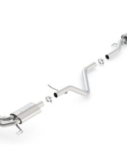 Borla 13-15 Hyundai Veloster Turbo 1.6L AT/MT FWD 2dr Dual Center Rear Exit Cat-Back Exhaust