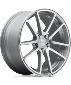 Rotiform R120 SPF Wheel 18x8.5 5x112 45 Offset - Gloss Silver Machined