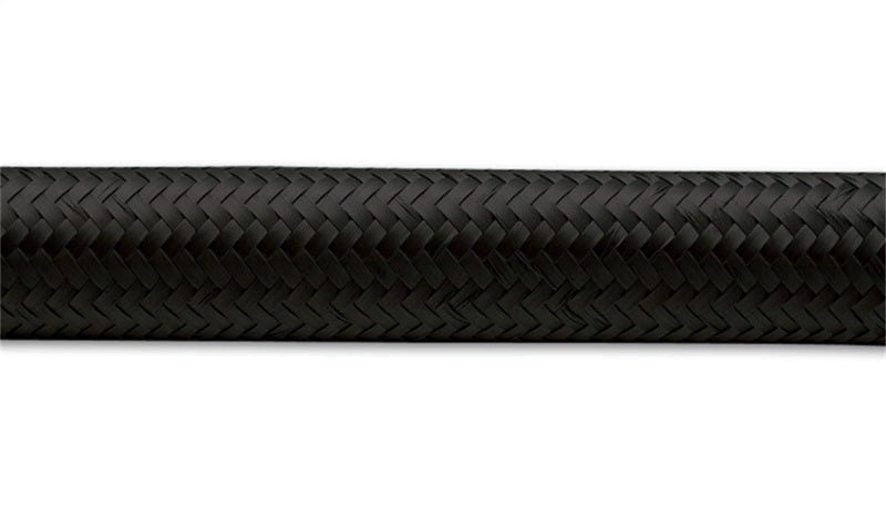 Vibrant -20 AN Black Nylon Braided Flex Hose (20 foot roll)