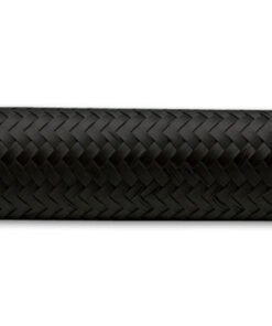 Vibrant -12 AN Black Nylon Braided Flex Hose (10 foot roll)