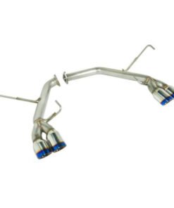 Remark 15-18 Subaru SPT WRX/STI Axle Back Exhaust w/ Burnt Stainless Steel Double Wall Tip