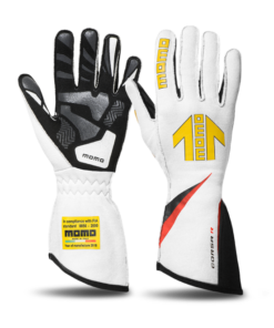 Momo Corsa R Gloves Size 11 (FIA 8856-2000)-White