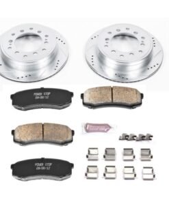 Power Stop 10-19 Lexus GX460 Rear Z23 Evolution Sport Brake Kit